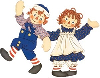 Raggedy Ann and/or Raggedy Andy ATC Swap
