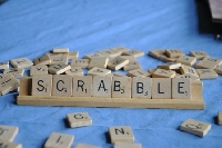 Scrabble Tile ATC