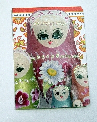 1 Theme, 1 ATC, 1 Week #53 ~ Russian Nesting Dolls