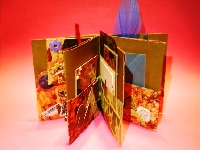 Mini Booklet with 8 Pockets #4 - Fall themed