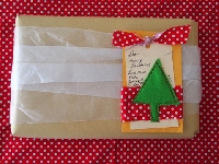 Kids surprise Christmas package