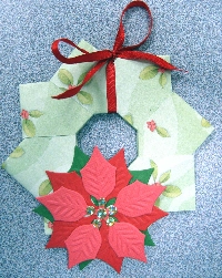 TPD: Origami Wreath Ornament