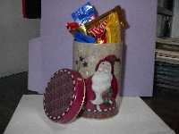 S: Winter or Holiday Tin