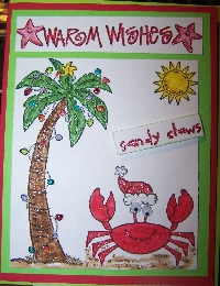  Santa Claus Is Coming To Town......Handmade Card