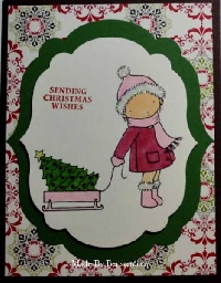 Rockin' round the Christmas Tree...Handmade card