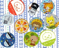 Kawaii Sticker Flakes: CIRCLES