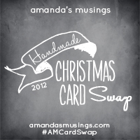 Amanda's Musings Handmade Christmas Card Swap