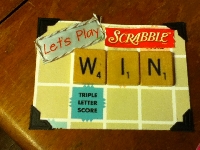 Scrabble Tile ATC #2 