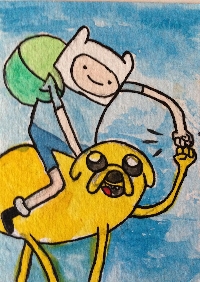 Adventure Time ATC's 