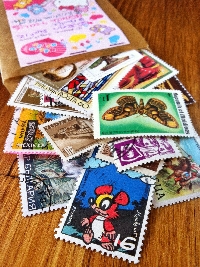 Postage stamp bag swap (EDITED)