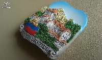 3D Souvenir Magnet from your country/city #2