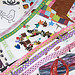 Chunky Book Page Embellishments - 6 x 9 Bubble Env