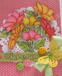 Handmade Card -Butterflies