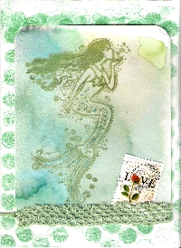 RSC: Green Handmade Card