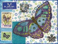 Butterfly Mail Art