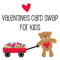 Valentines Card Swap for Kids