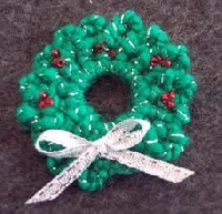 Christmas Ornament  ~  Wreath