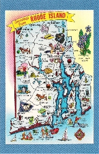 A-Z postcard collection PLACES: R usa swappers