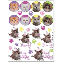 Kid Penpal & Kitten Stickers