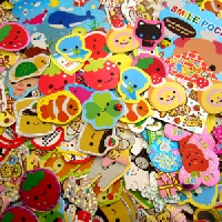 25 loose stickers