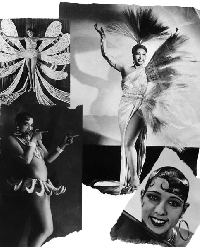 Vintage ATC: Josephine Baker