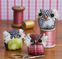 Owl Pin Cushion (instruction link added)