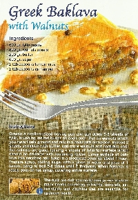 USED/written recipe/food postcards