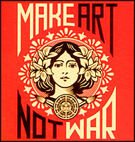 Peace Postcard Swap.  Make Art, Not War!
