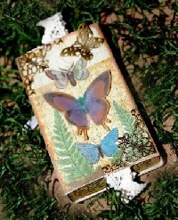 Inchies in a Matchbox #2 - Butterfly