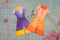 Origami Paper Dress