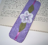 Bookmark - made with felt