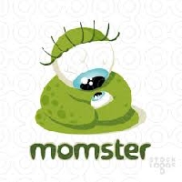 Happy Monster Series:  Mother & Child