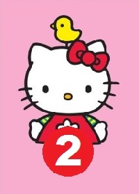 Hello Kitty ATC Swap #2 - USA