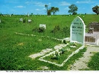 Graveyard, tomb, burial place postcard swap