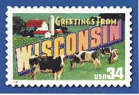 Wisconsin Postcard swap