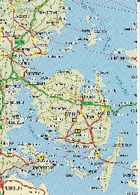 map postcard swap