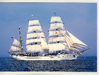 Sailing Boat Postcard