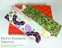 Easy Fabric Bookmark Swap!