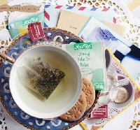 Letter, teabag and a surprise