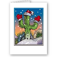  WINTER IN JULY  Greeting card /Surprise