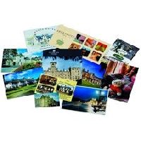 5 blank postcards