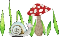 Mail Art: Merry Mushrooms!