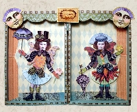 Altered Paper Doll Art