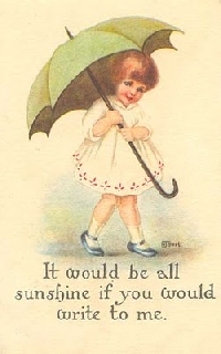 I SPY an Umbrella Postcard Swap #2