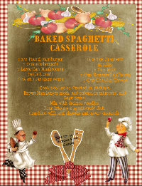 Casserole Recipe Journal Cookbook