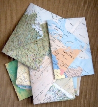 Map Envelopes! 