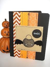 Halloween Card with Crafting Supply