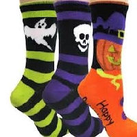 I Heart Halloween Socks