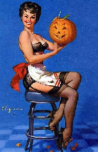 Vintage Halloween ATC