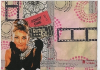 Audrey Hepburn Mail Art